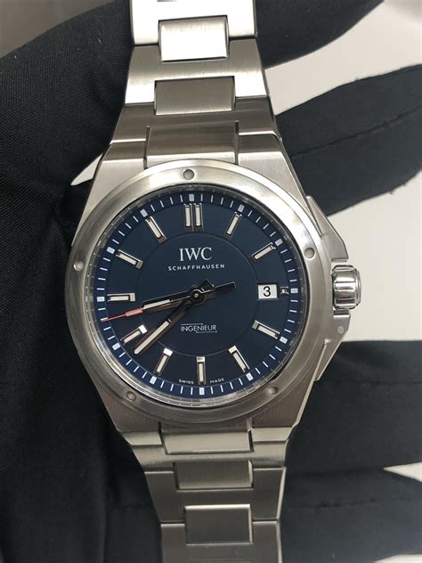 iwc ingenieur 42mm|iwc ingenieur 40mm blue.